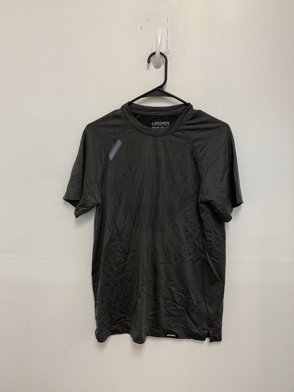 Legends Grey Workout Top Size Small